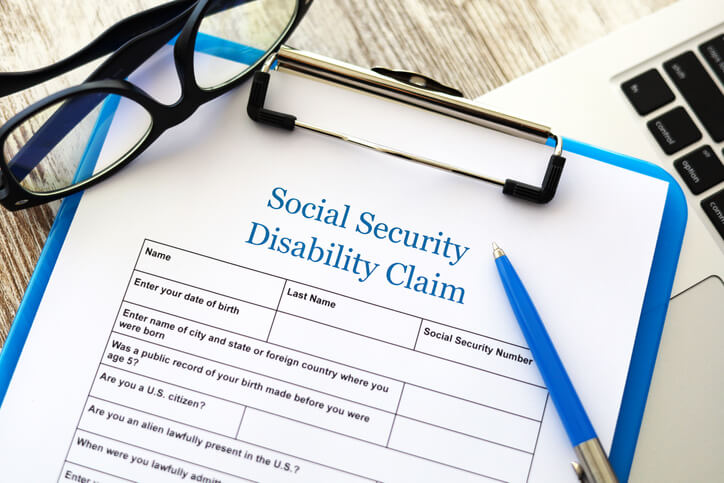 social security disability benefits form